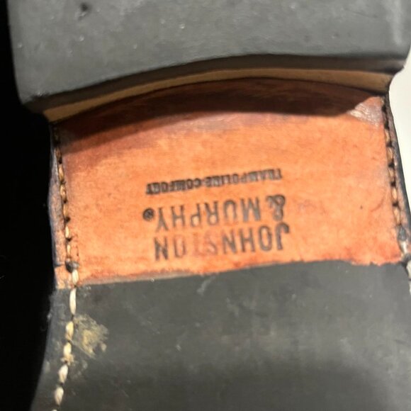 Johnston & Murphy Deerfield II Tassel Moc-Toe Loafers Black Men’s 10.5D